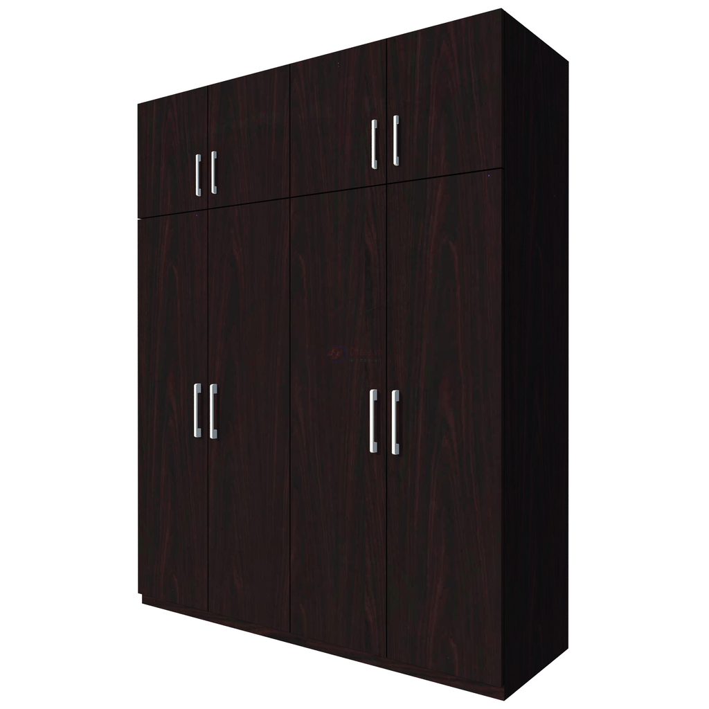 Tủ quần áo gỗ công nghiệp 2 tầng 4 cánh Ohaha - TQA031
