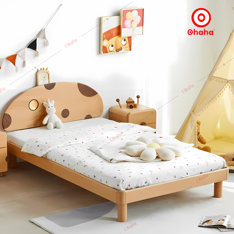 Giường tầng hiện đại hình cây nấm cho bé Ohaha - GTE012