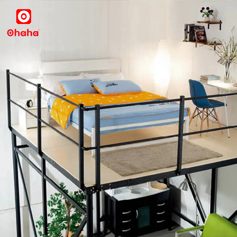 GIƯỜNG TẦNG THÔNG MINH KHUNG SẮT OHAHA - GTS022