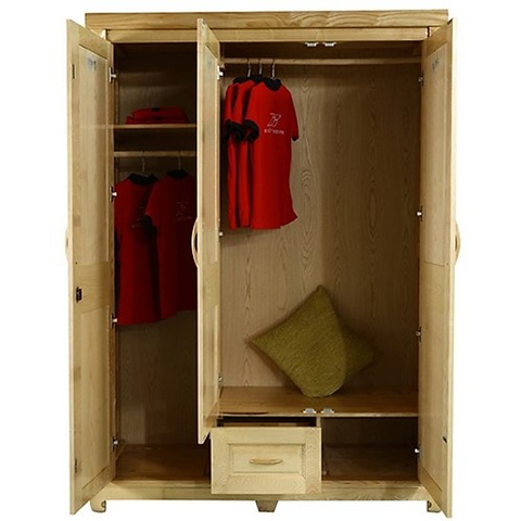 Tủ Quần Áo Gỗ Sồi Nga OHAHA-002