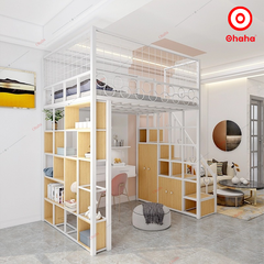Giường tầng thông minh khung sắt Ohaha - GTS029