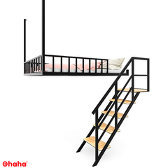 Giường tầng thông minh khung sắt Ohaha - GTS004