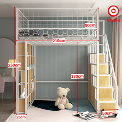 Giường tầng thông minh khung sắt Ohaha - GTS029