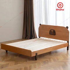 Giường tầng hiện đại hình chú gấu cho bé Ohaha - GTE013