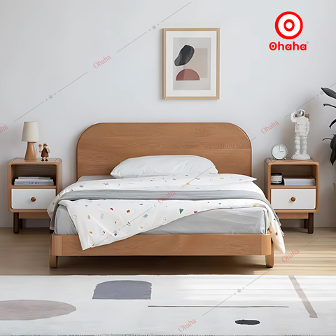 Giường ngủ hiện đại hình xe hơi cho bé Ohaha - GTE014