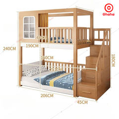 Giường tầng thông minh cao cấp Ohaha - GTCC035