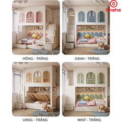 Giường tầng thông minh cao cấp Ohaha - GTCC033