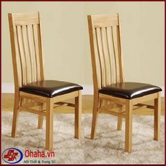 GHẾ GỖ SỒI – MẶT NỆM 06-OH OHAHA