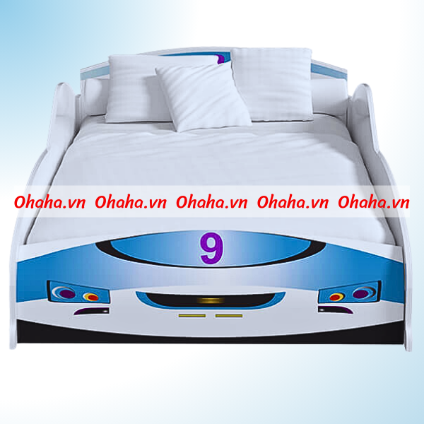 Giường ngủ hiện đại hình xe ô tô cho bé Ohaha - GTE006