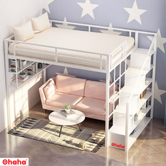 Giường tầng thông minh khung sắt Ohaha - GTS005