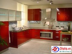 TỦ BẾP ACRYLIC 064-OH