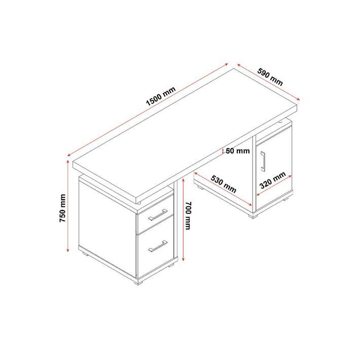 BÀN LÀM VIỆC CAO CẤP OHAHA - BLV016