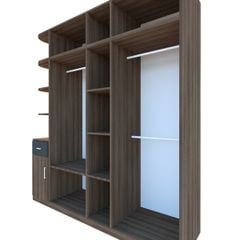 Tủ Quần Áo Gỗ Công Nghiệp Hiện Đại OHAHA - HĐ013