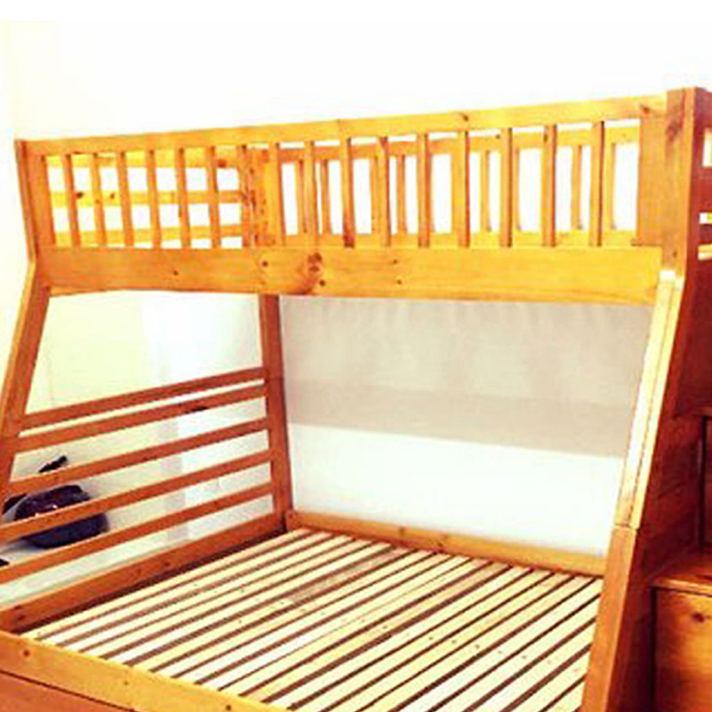 Giường 3 Tầng Kiwi Honey  (Cầu Thang Đổi Chiều) GT022-OH OHAHA