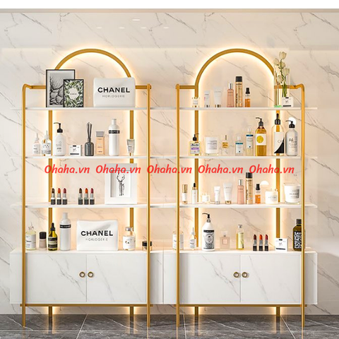 Kệ trưng bày mỹ phẩm Ohaha - KTT007