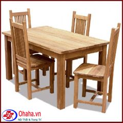 GHẾ GỖ SỒI – MẶT GỖ 07-OH OHAHA