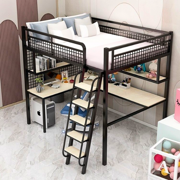 Giường tầng thông minh khung sắt Ohaha - GTS009