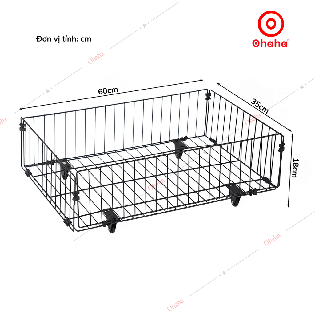 Giường sắt hiện đại Ohaha - GS005