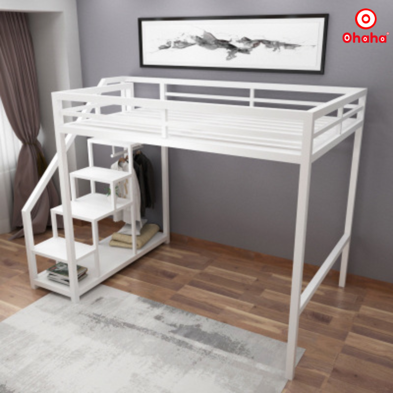 Giường tầng thông minh khung sắt Ohaha - GTS037