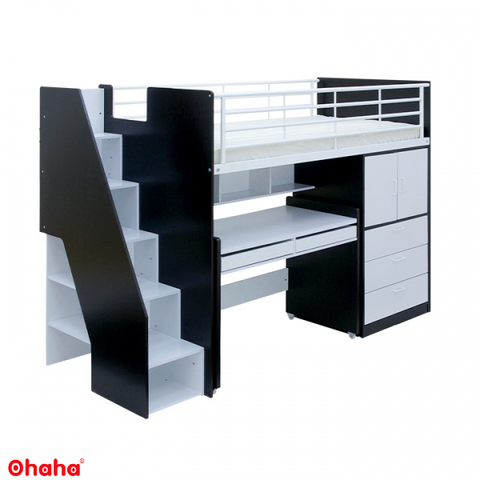 Giường Tầng Cao Cấp Xếp Gọn Trẻ Em OHAHA - GTXG007