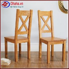 GHẾ GỖ SỒI – MẶT GỖ 08-OH OHAHA