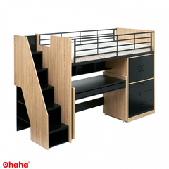 Giường Tầng Cao Cấp Xếp Gọn Trẻ Em OHAHA - GTXG007