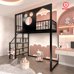 Giường tầng thông minh khung sắt Ohaha - GTS034