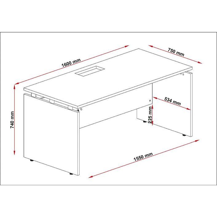 BÀN LÀM VIỆC CAO CẤP OHAHA - 031