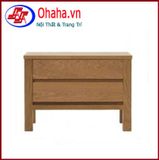 TỦ ĐẦU GIƯỜNG (2 NGĂN ) GỖ SỒI TDG08-OH OHAHA