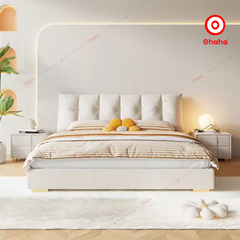 Giường ngủ công nghiệp bọc nệm OHAHA - GN035