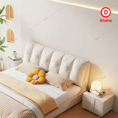 Giường ngủ công nghiệp bọc nệm OHAHA - GN035