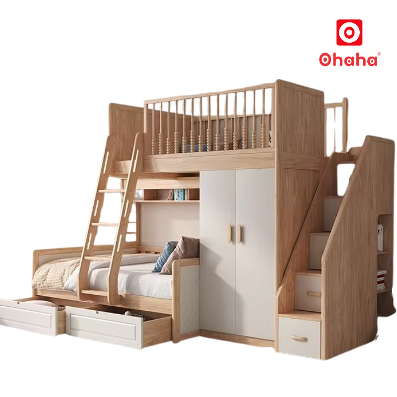 Giường tầng thông minh Ohaha - GTTM051