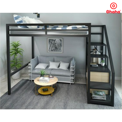 Giường tầng thông minh khung sắt Ohaha - GTS037