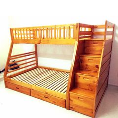 Giường 3 Tầng Kiwi Honey  (Cầu Thang Đổi Chiều) GT022-OH OHAHA