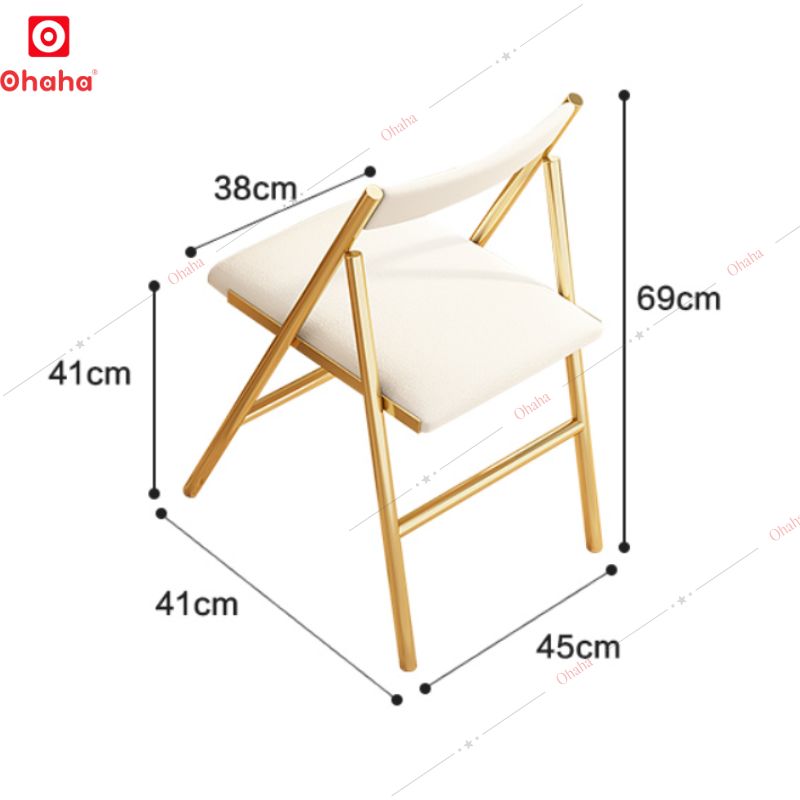 Bàn ăn gấp gọn thông minh có ghế và bánh xe Ohaha - BA019
