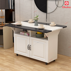 Bàn Ăn Thông Minh Gấp Gọn Kết Hợp Tủ Đựng Đồ OHAHA - BA032