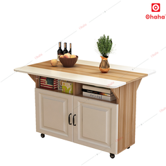Bàn Ăn Thông Minh Gấp Gọn Kết Hợp Tủ Đựng Đồ OHAHA - BA032