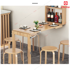 Bàn ăn gấp gọn treo tường đa năng Ohaha - BA029