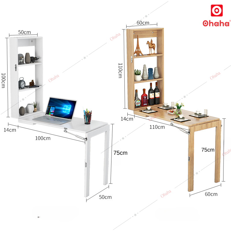 Bàn ăn gấp gọn treo tường đa năng Ohaha - BA029