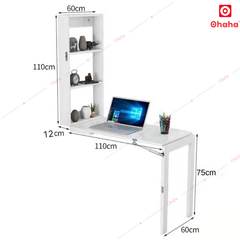 Bàn ăn gấp gọn treo tường đa năng Ohaha - BA029