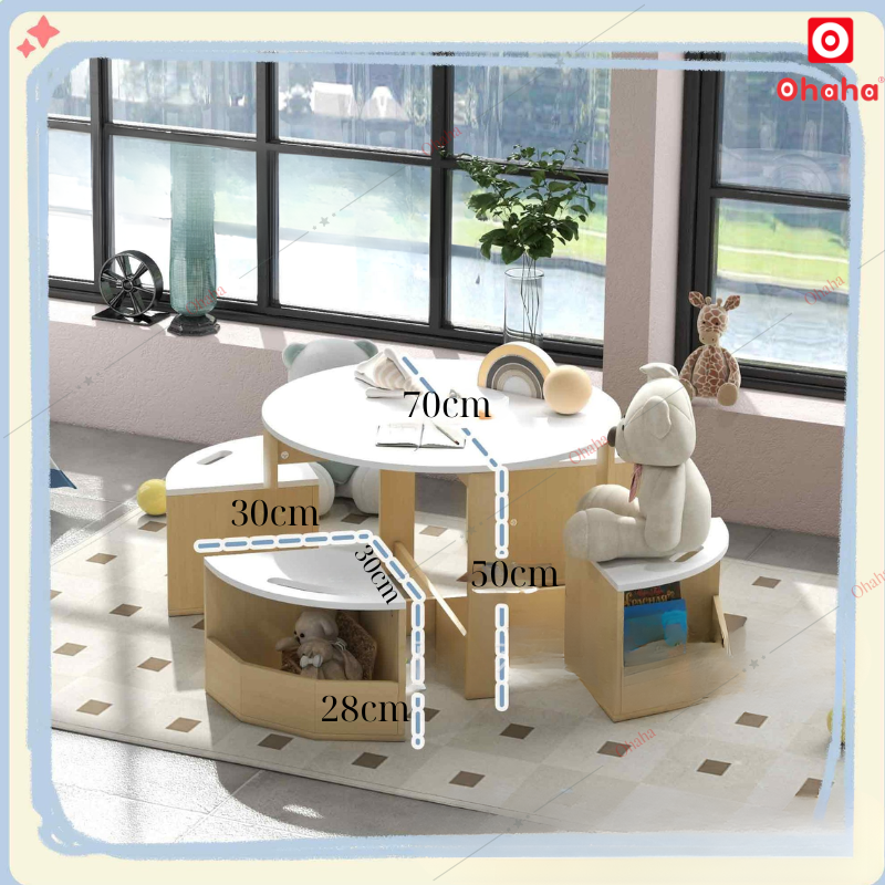 Bàn Học Đa Năng Ohaha - BH012