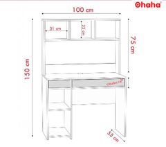 Bàn Làm Việc Hiện Đại OHAHA BLV022