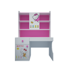 BÀN HỌC TRẺ EM HELLO KITTY SƠN MẶT (1M2) 05-OH OHAHA
