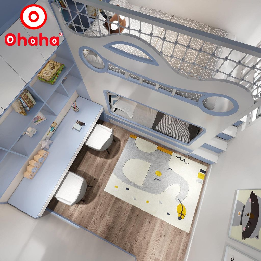 Combo Phòng Ngủ OHAHA Cao Cấp Dành Cho Bé - CB009