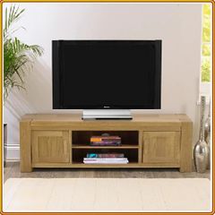 Kệ ti vi gỗ sồi - ChunKy Oak