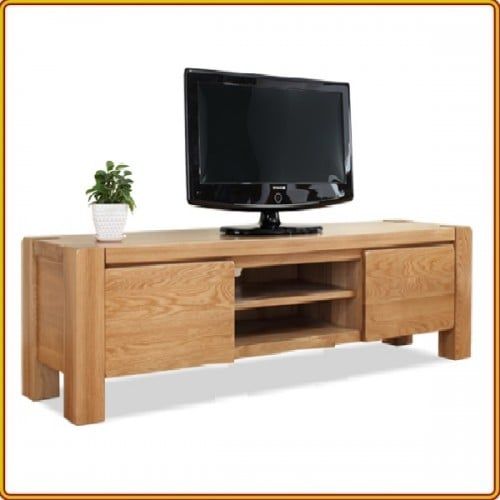 Kệ ti vi gỗ sồi - ChunKy Oak