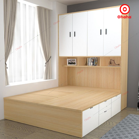 Combo giường ngủ đa năng Ohaha - GĐN005