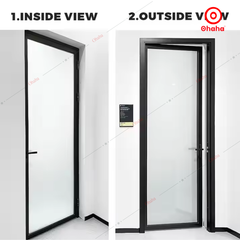Cửa Nhôm Xingfa Cao Cấp OHAHA - Cửa đi mở quay 1 cánh CNXF002