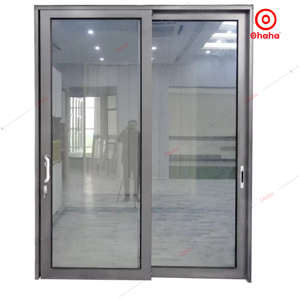 Cửa Nhôm Xingfa Cao Cấp OHAHA - Cửa đi lùa trượt 2 cánh CNXF003