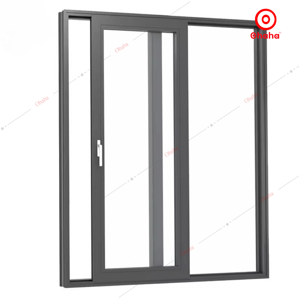 Cửa Nhôm Xingfa Cao Cấp OHAHA - Cửa đi lùa trượt 2 cánh CNXF003